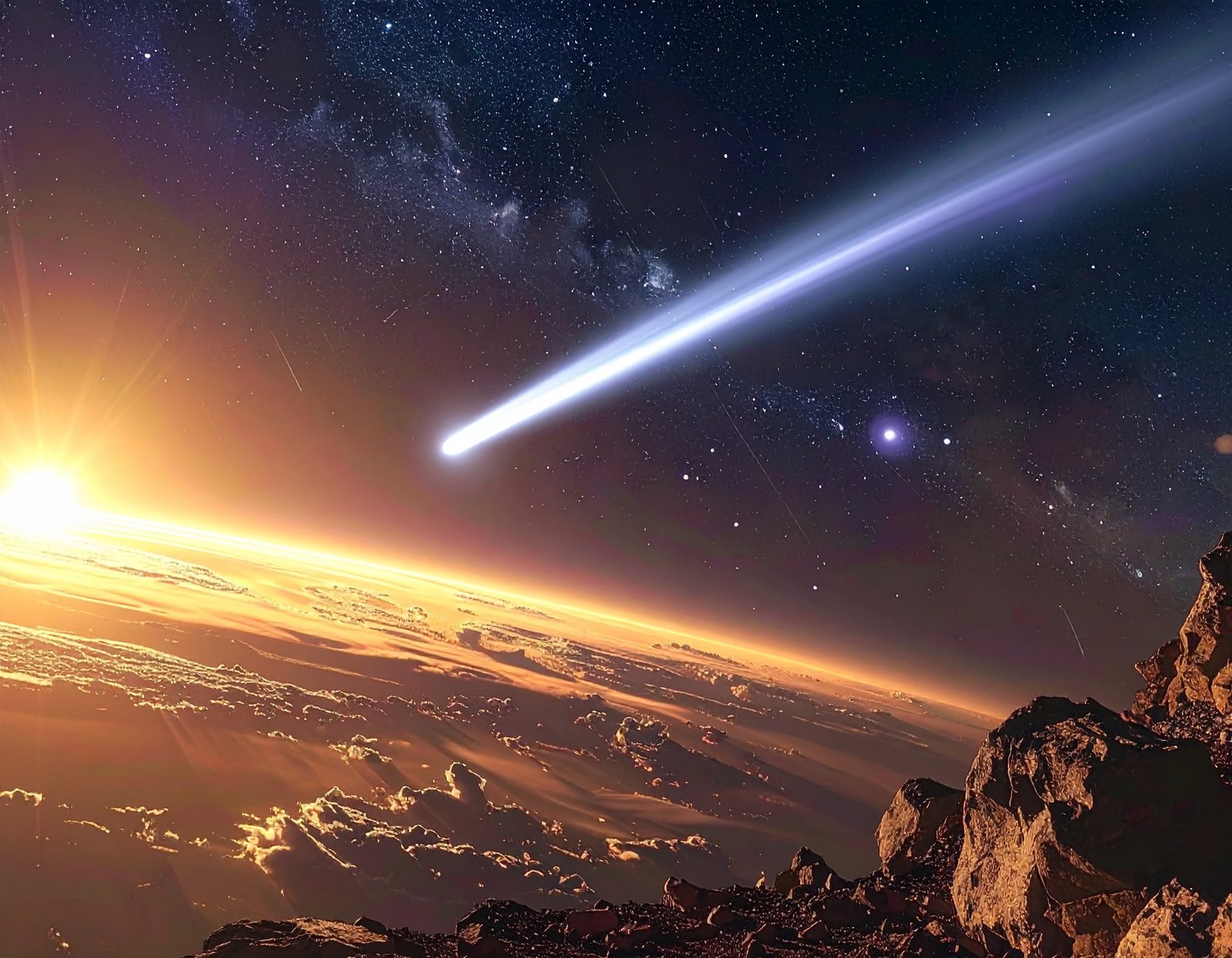 Cometa Interestelar 3I/ATLAS Emite Chorro Brillante Rumbo al Sol Cometa Interestelar 3I/ATLAS Emite Chorro Brillante Rumbo al Sol