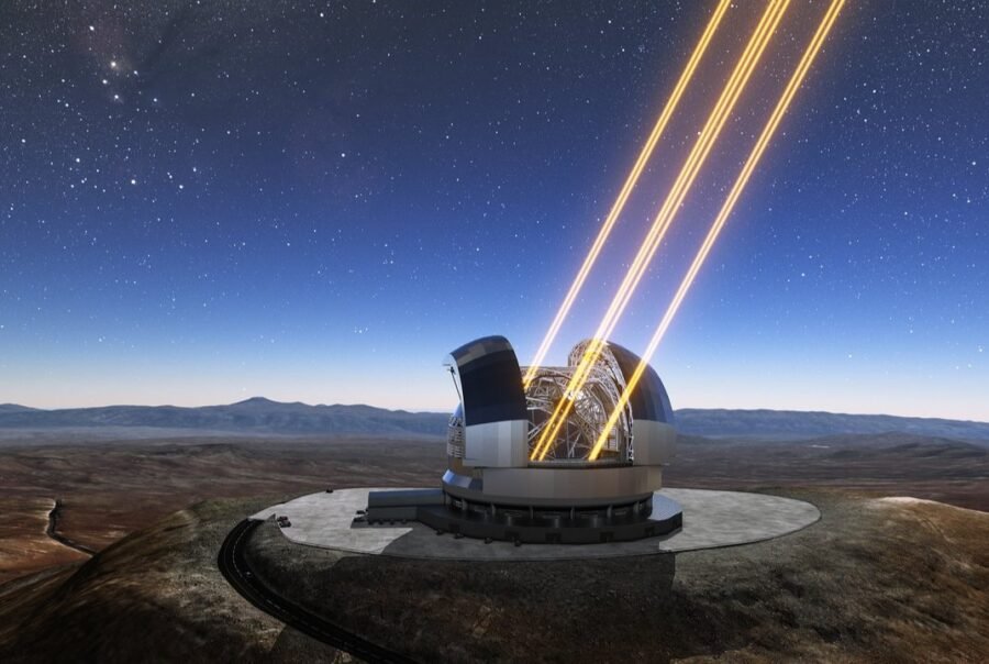 Artist’s rendering of the ELT in operation